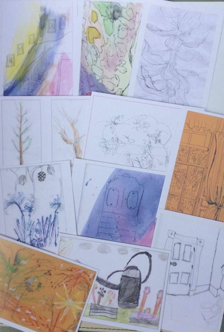 Postcard - sketches (2)